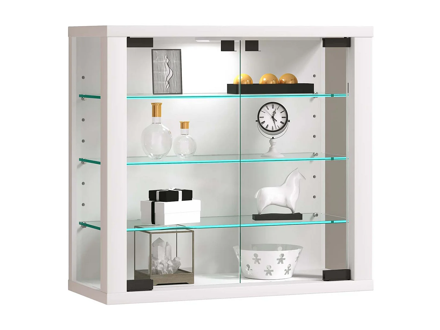 Wandvitrinekast Glazen vitrine Vitrosa S