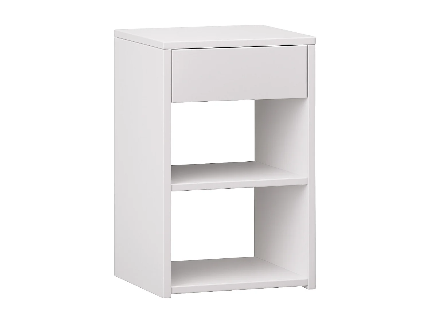 bedside table Sledo White H. 65 x W. 35 x D. 35 cm