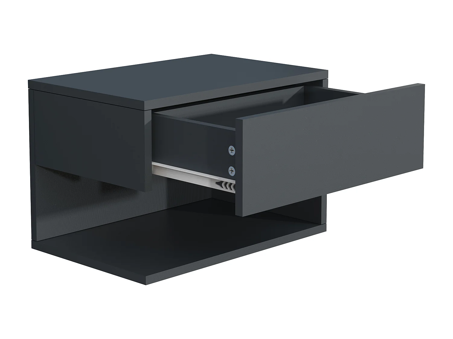 Drewniana ściana wisząca stolik nocny Usal XL 45cm