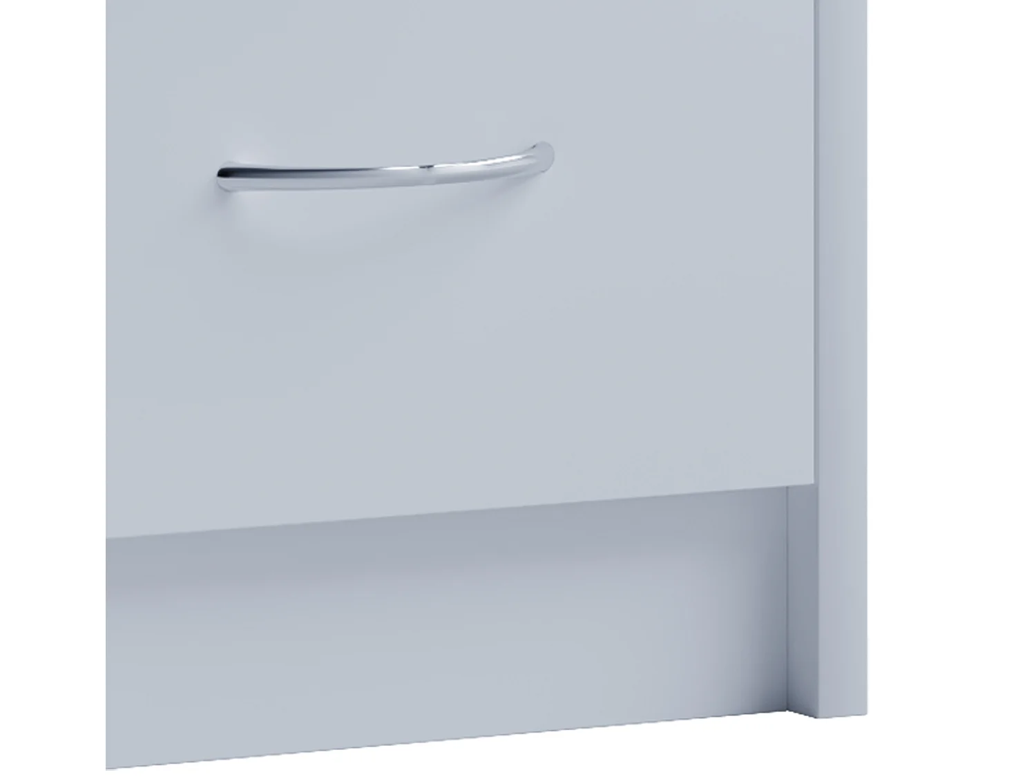 Armário de cabeceira VCM | mesa de cabeceira | mesa de cabeceira | dimensões aprox. A. 65 x L. 33 x P. 35 cm - Boxal Maxi (Branco)