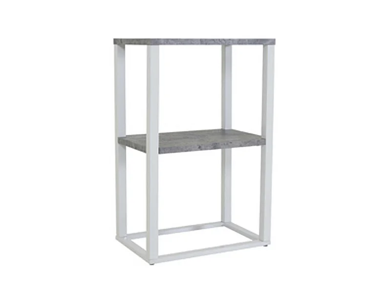 Rise Nachttisch 30x45cm weiß.