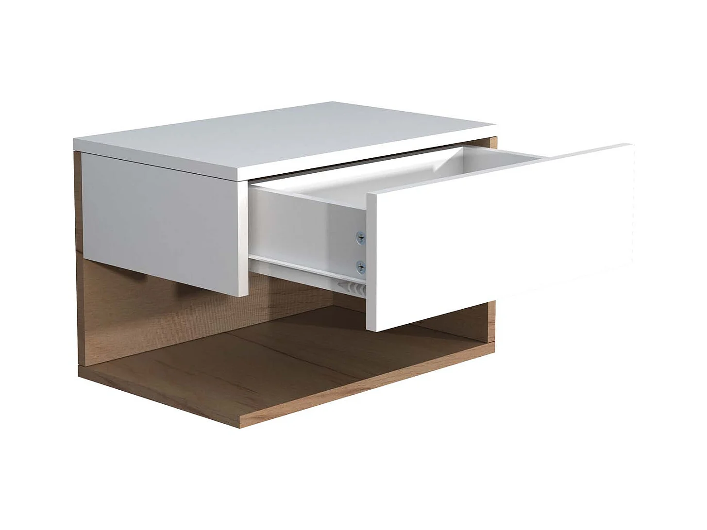 Wandschublade Wand Hänge Nachttisch Usal XL 45cm