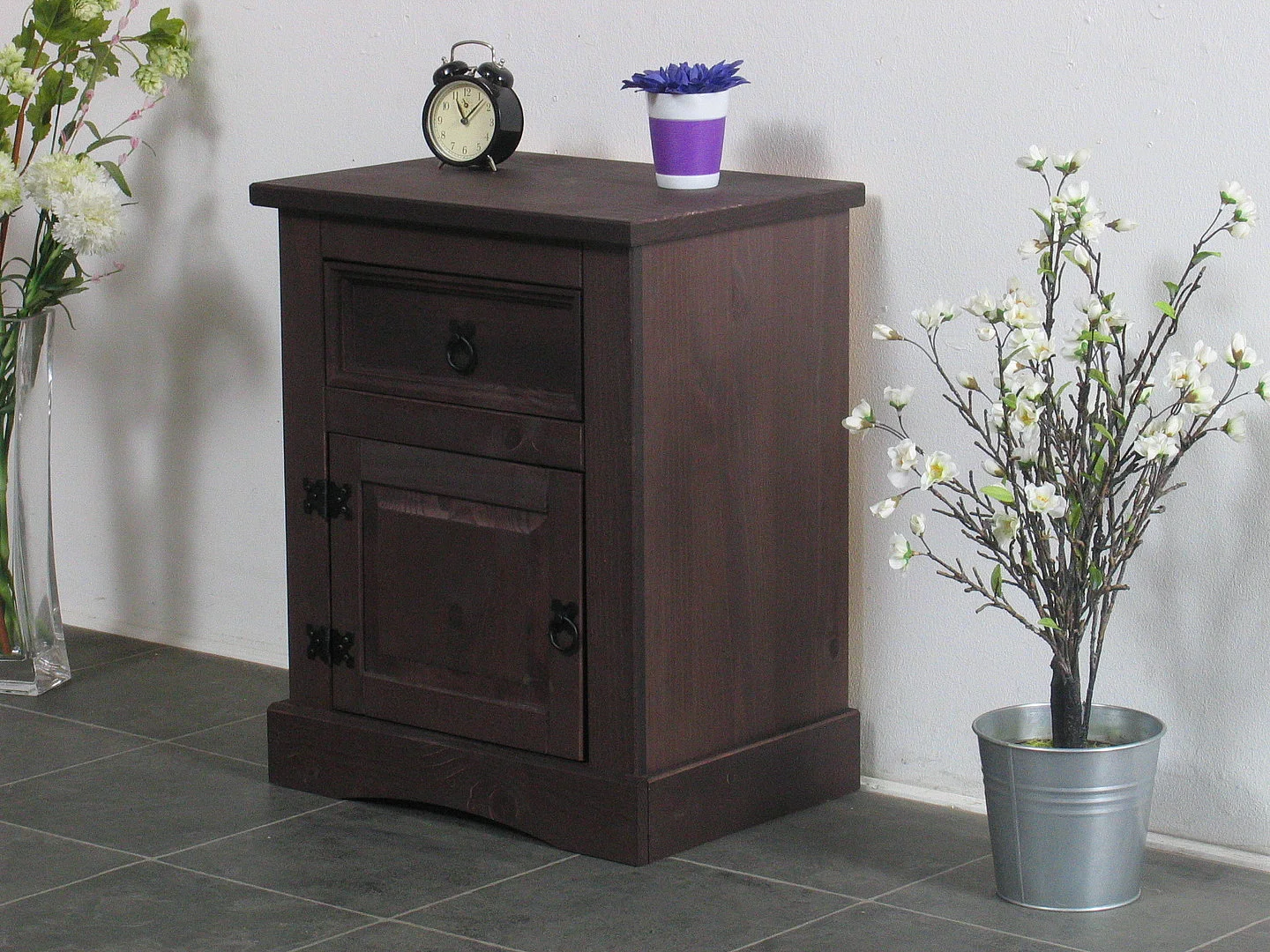 Nachtkastje bruin New Mexico.