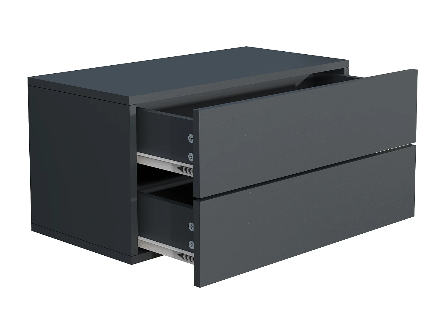 Comodino in legno Usal L 60 cm