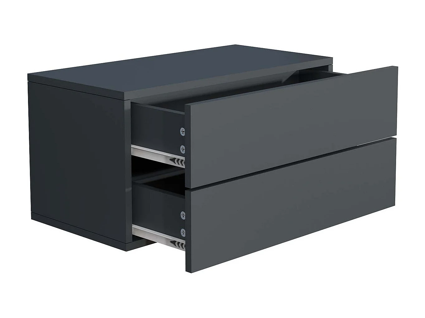 Comodino in legno Usal L 60 cm