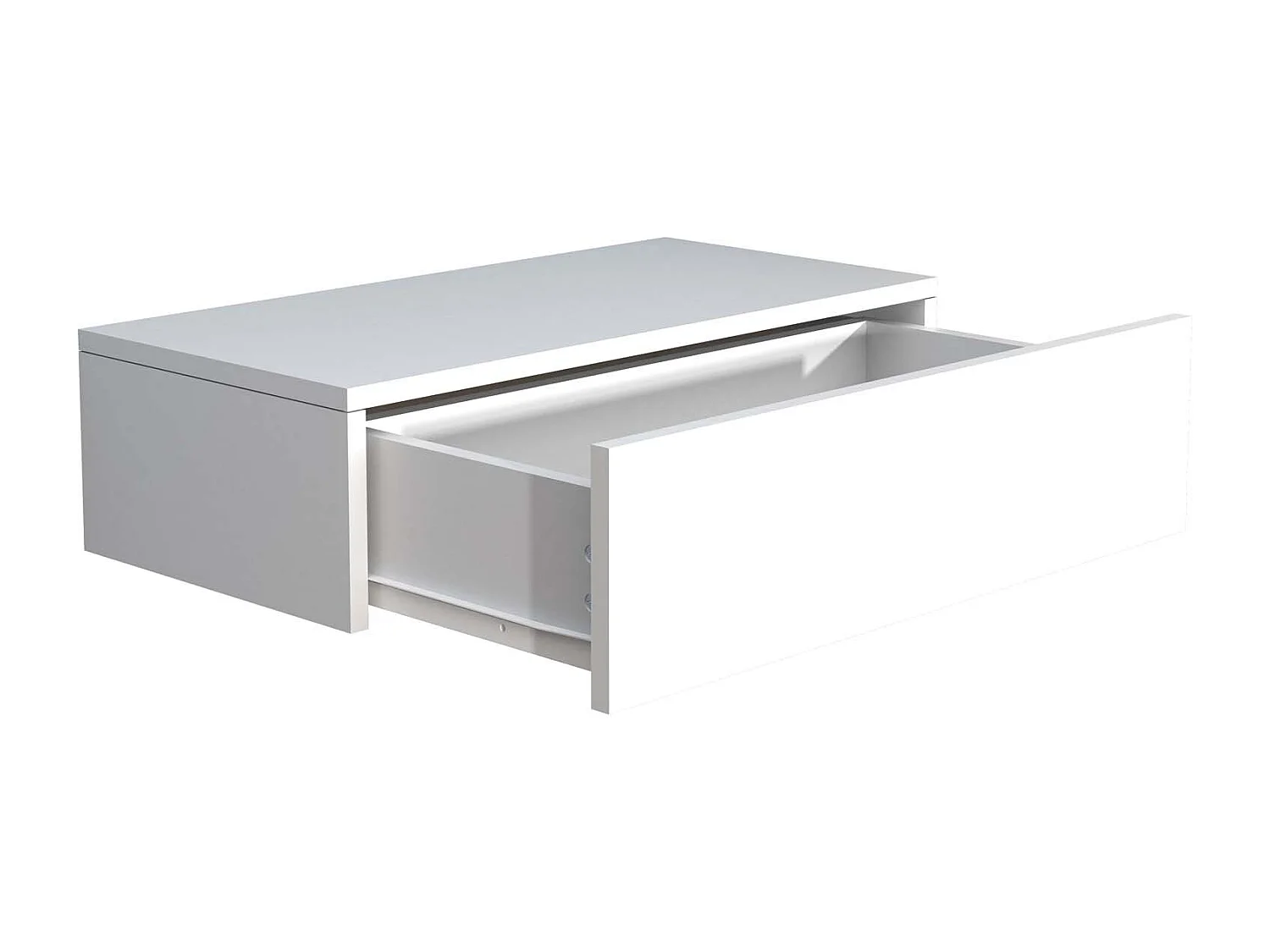 Drewniana ściana wisząca stolik nocny Usal M 60 cm