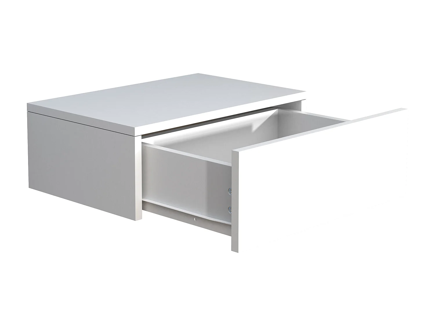 Drewniana ściana wisząca stolik nocny Usal M 45 cm