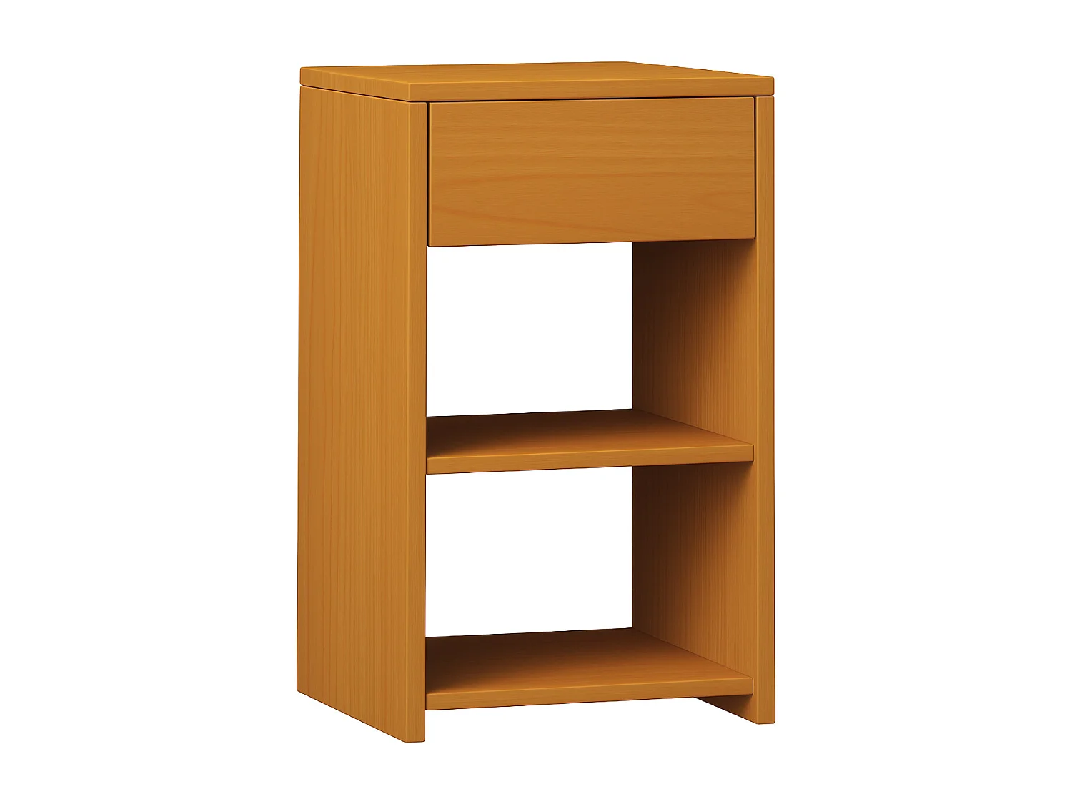 Armário de cabeceira VCM | mesa de cabeceira | mesa de cabeceira | dimensões aprox. A. 65 x L. 35 x P. 35 cm - Sledo Maxi (Beech)