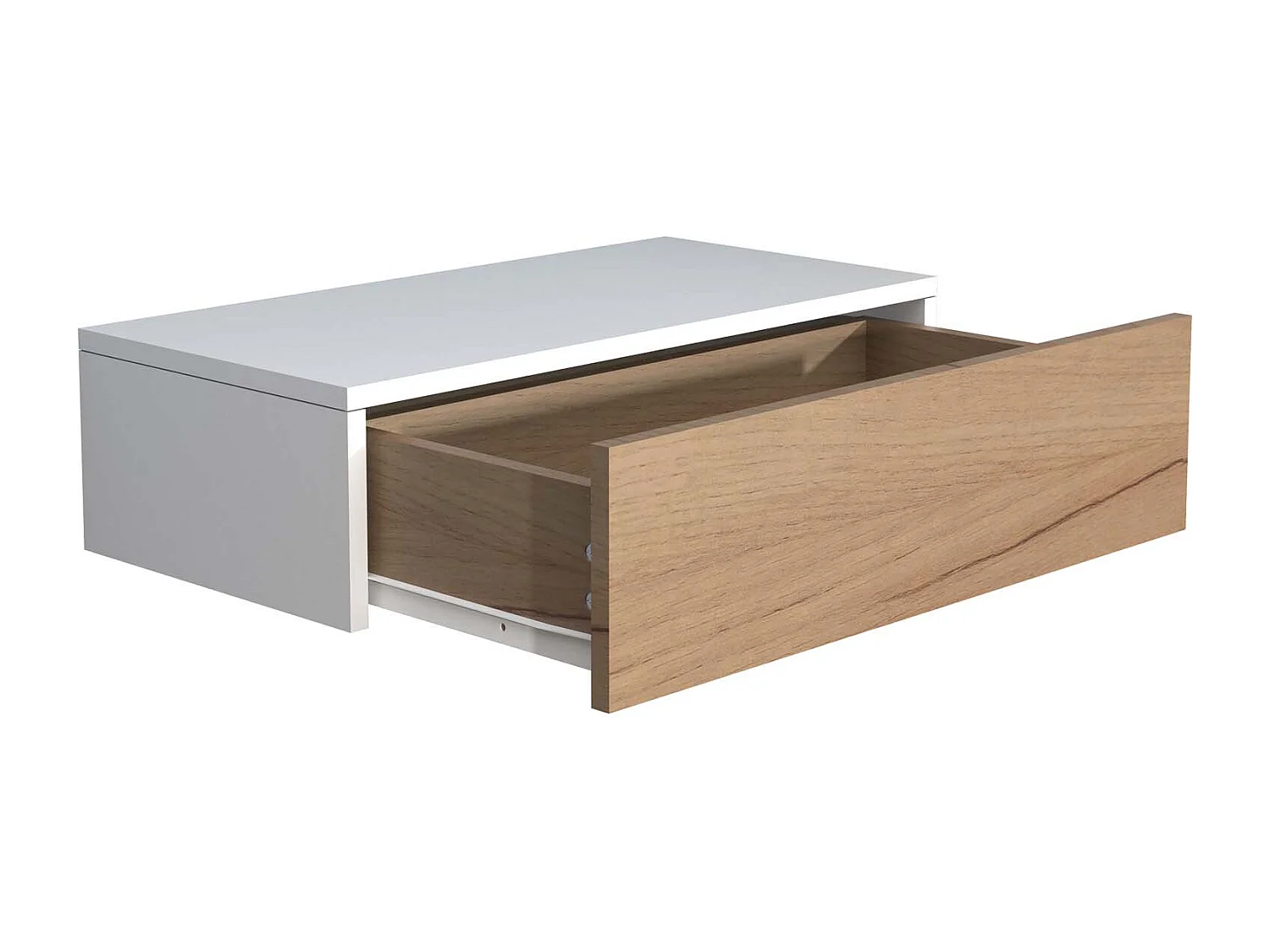 Holz Wandschublade Wand Hänge Nachttisch Usal M60