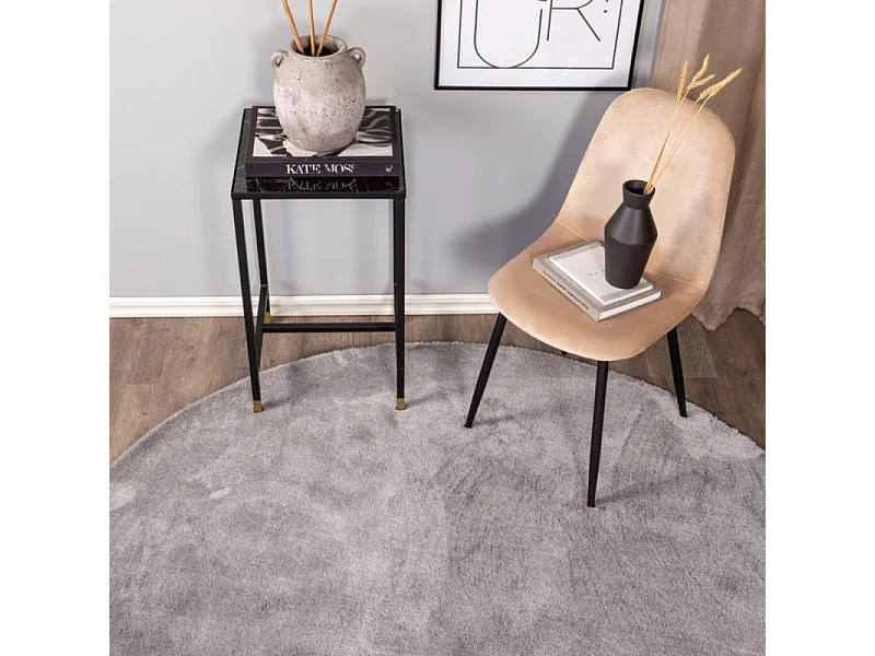 Table d'Appoint Design "Dipp" 70cm Noir