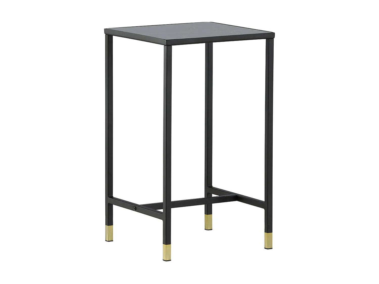 Table d'Appoint Design "Dipp" 70cm Noir
