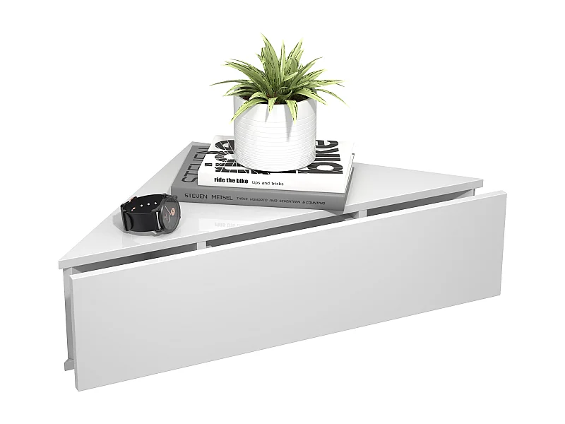 Comodino a muro a mensola angolare UsalS