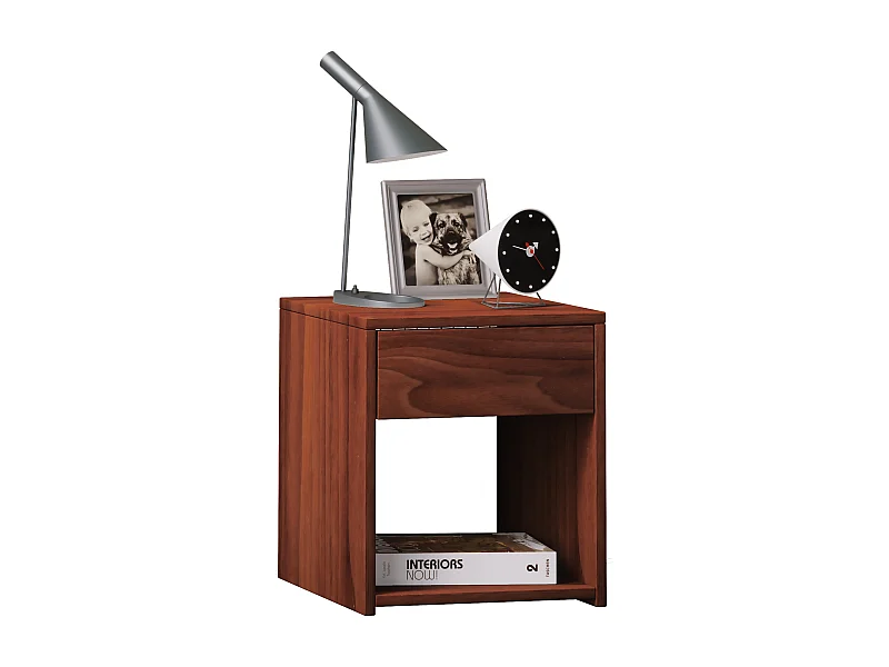 Holz Nachttisch Nachtschrank Schublade Sledo Mini
