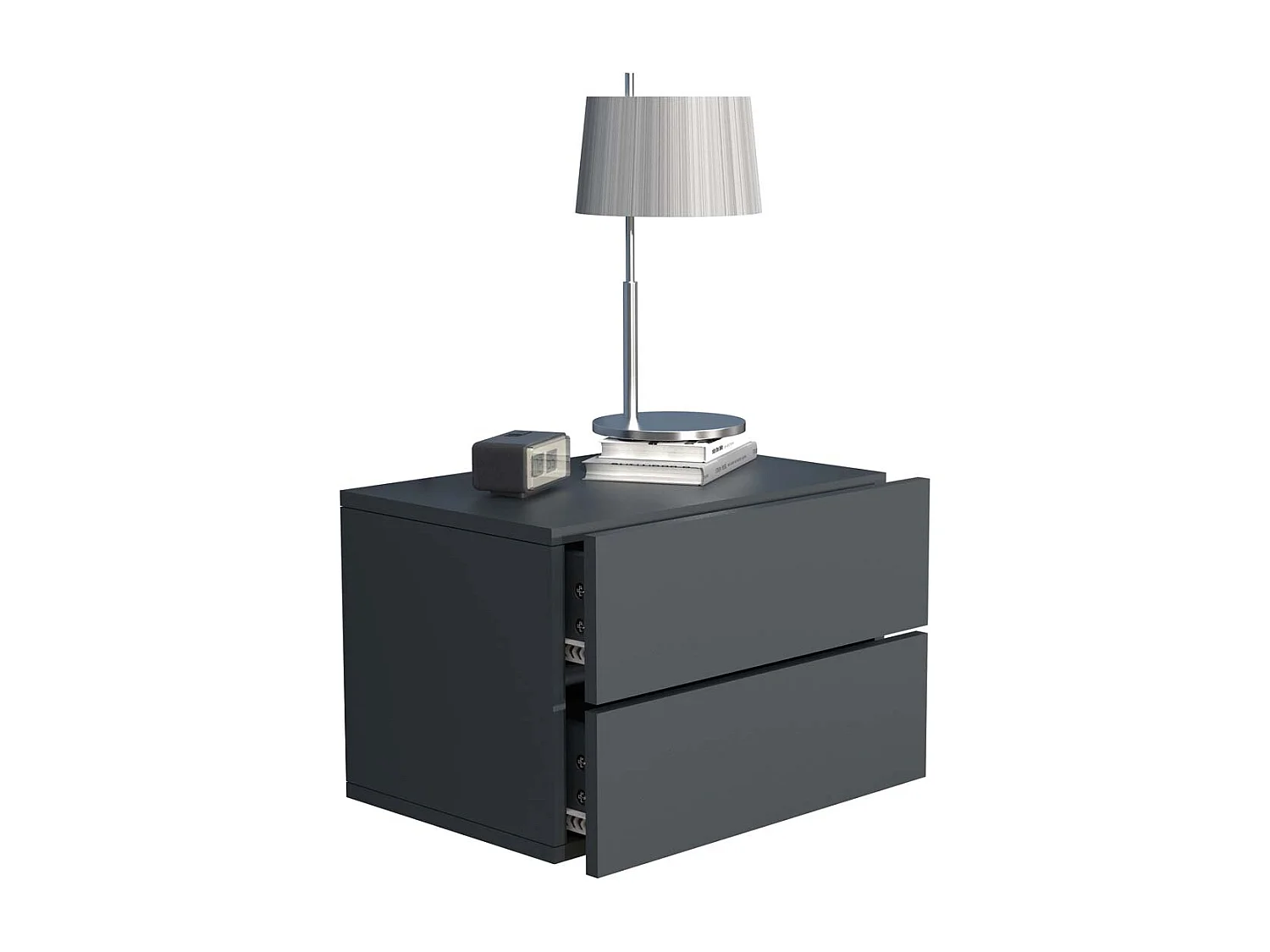 Holz Wandschublade Wand Hänge Nachttisch Usal L45