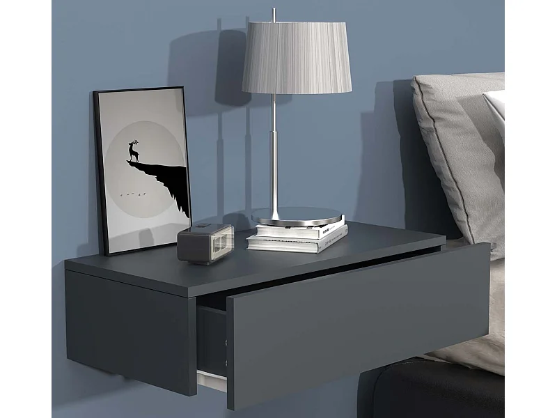 Holz Wandschublade Wand Hänge Nachttisch Usal M60