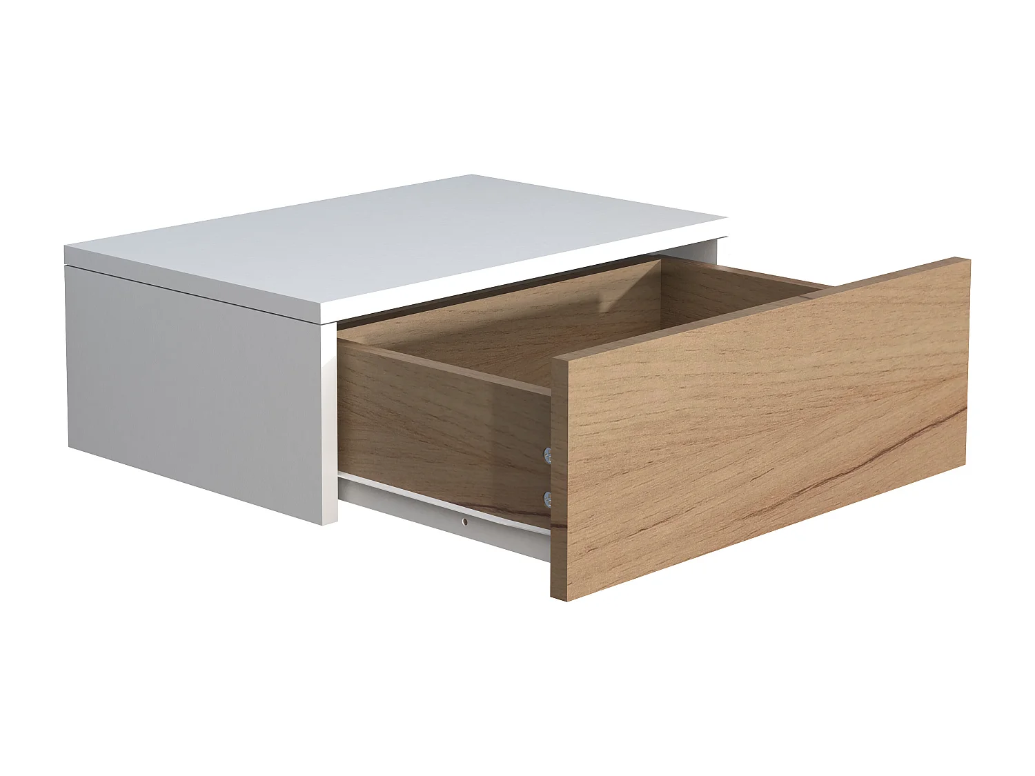 Holz Wandschublade Wand Hänge Nachttisch Usal M45