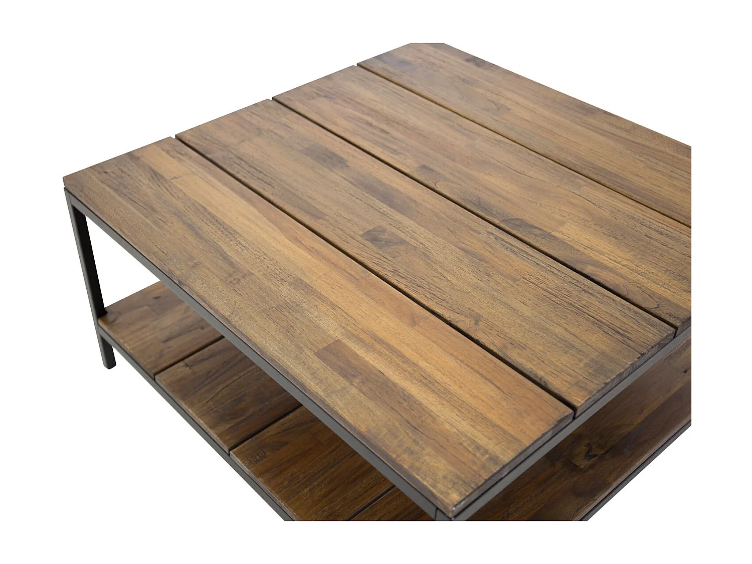 Table Basse en Teck "Padang" 80cm Naturel