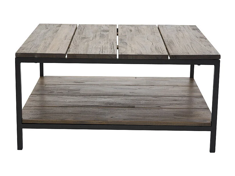 Table Basse en Teck "Padang" 80cm Naturel