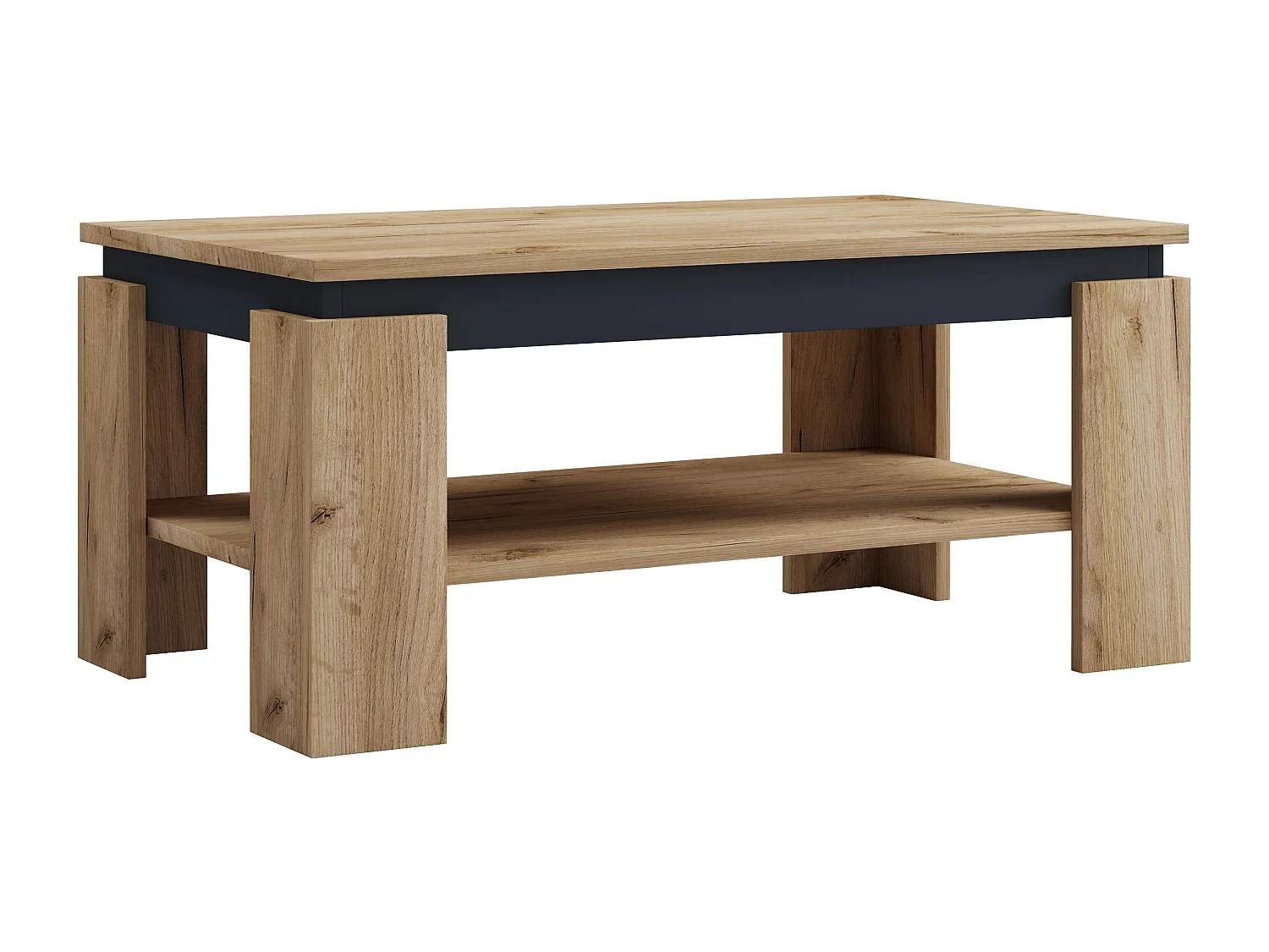 Houten Sofatic salontafel Rolas