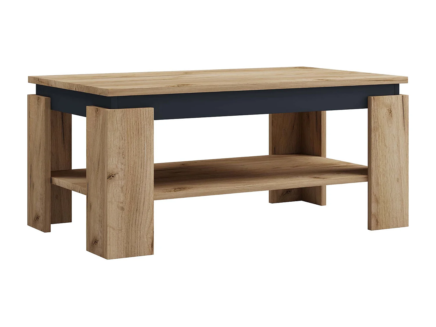 Houten Sofatic salontafel Rolas