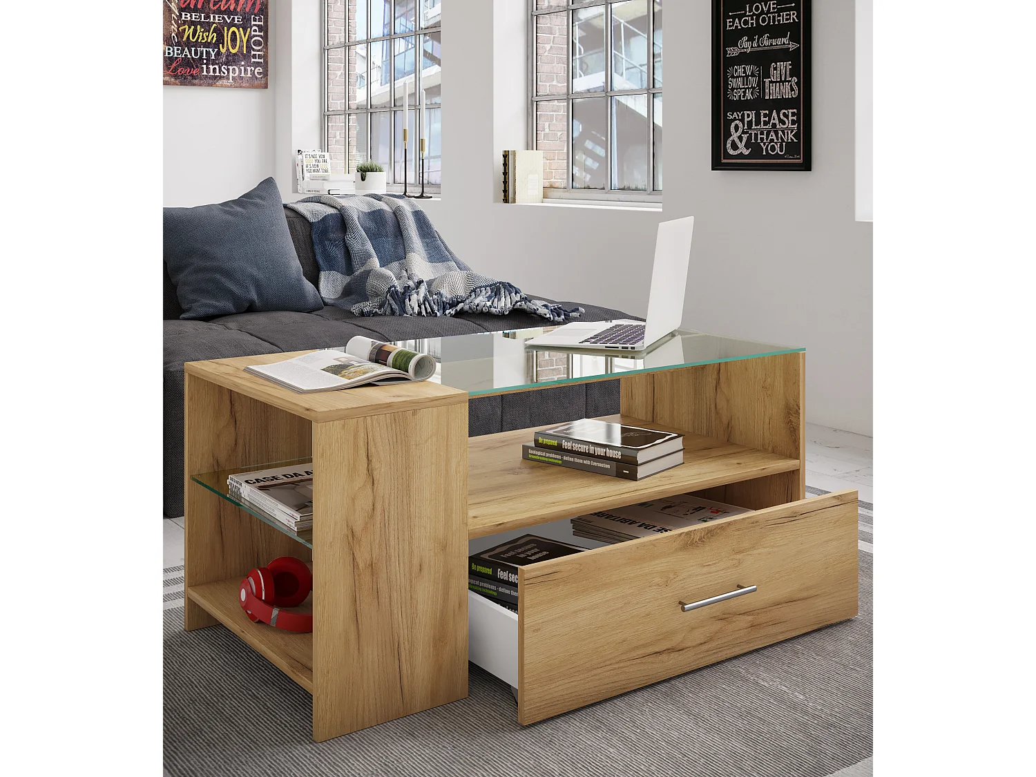 Szuflada stolika kawowego Sofa Tindala