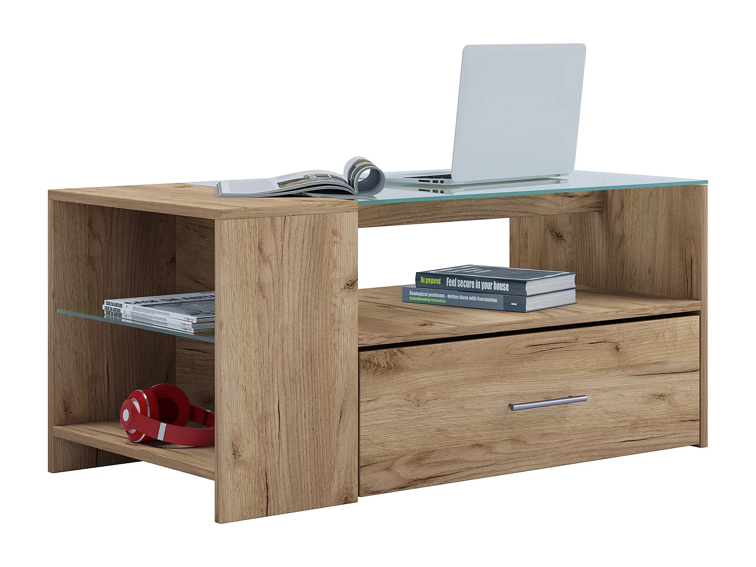 Zachte salontafel lade Tindala