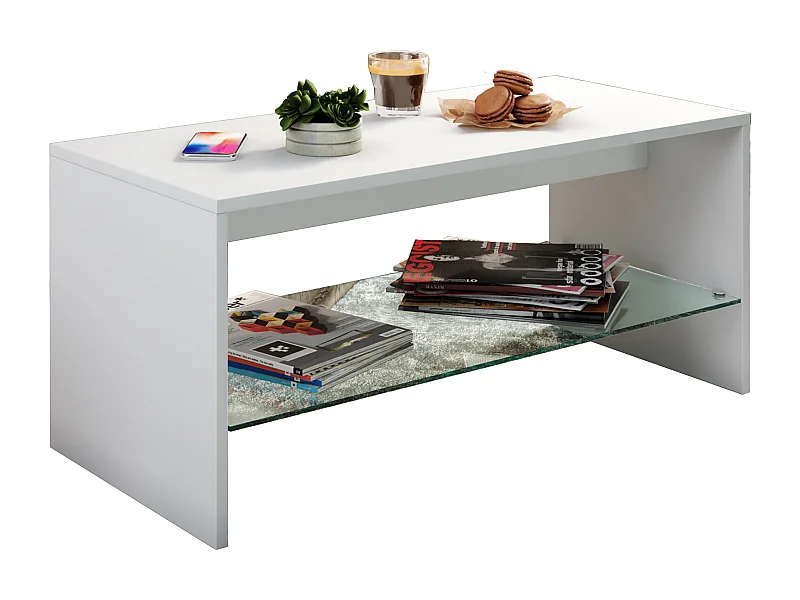 Sofatic salontafel glas Wisal