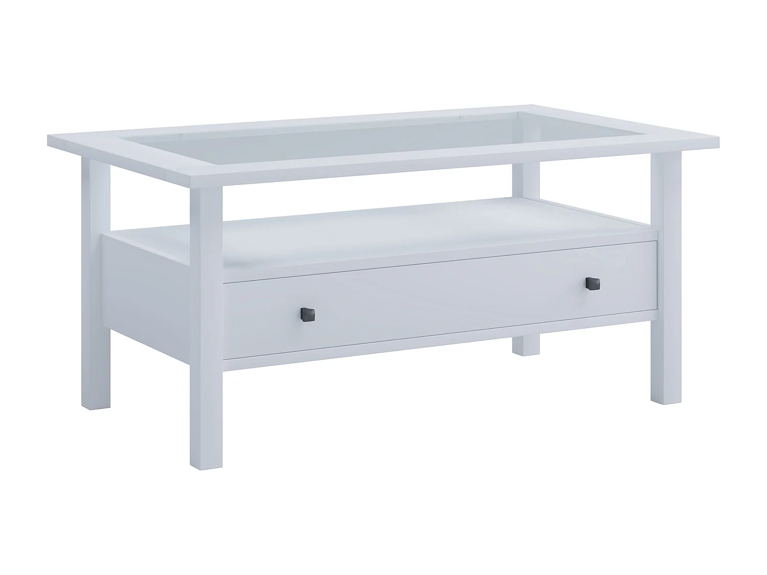 Holz Sofatisch Couchtisch Schublade Lingis L