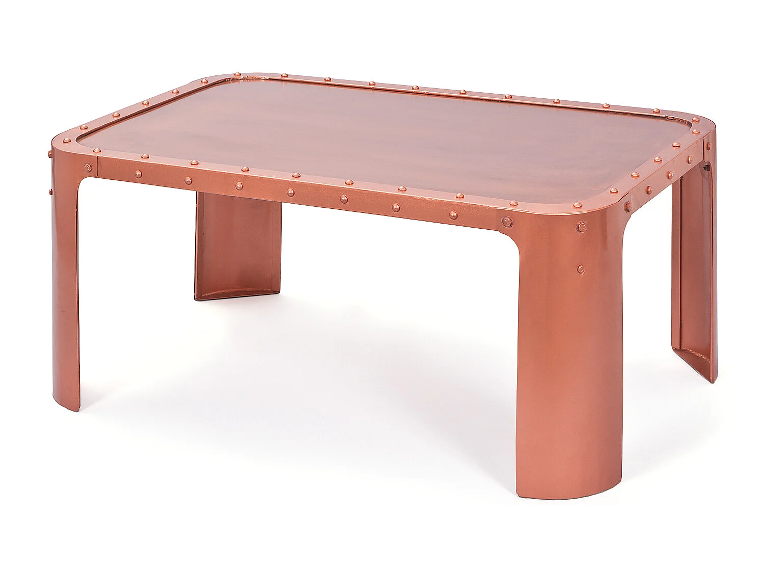 Gorwan Table basse en cuivre.