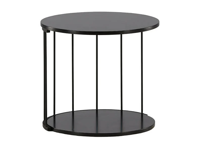 Table Basse Design "Bristol" 50cm Noir
