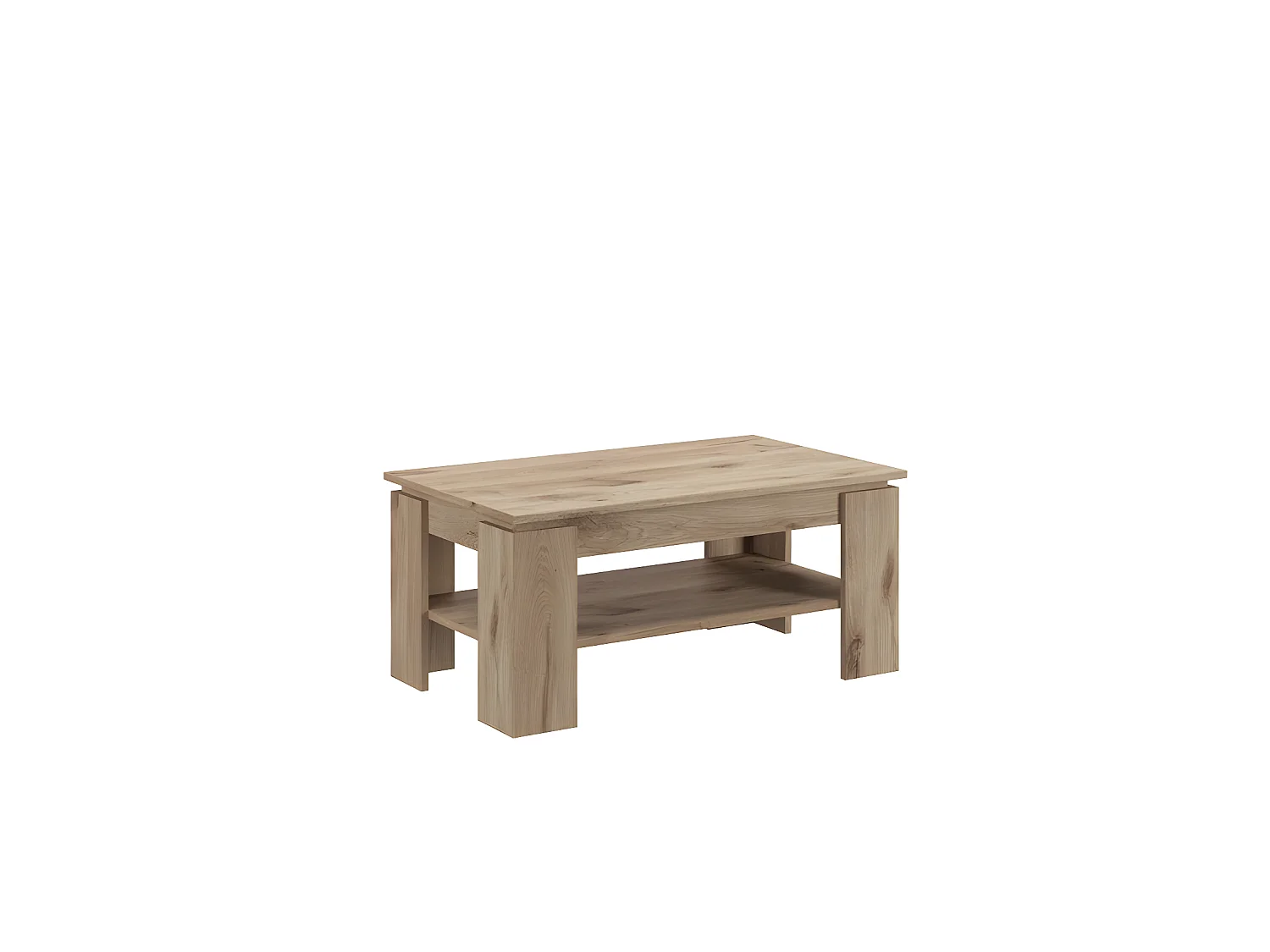 Titan table basse chêne décor.