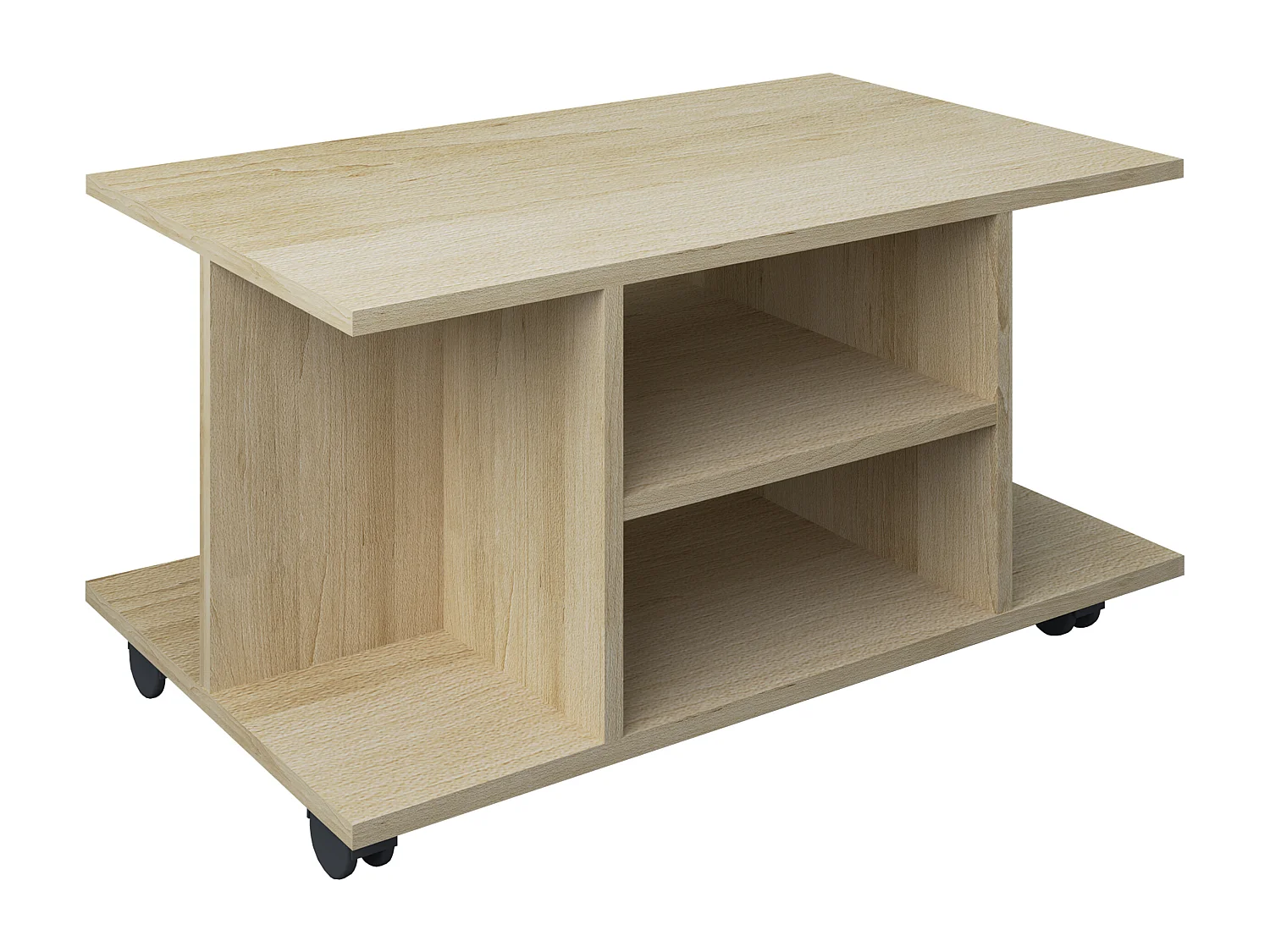 Tavolino imbottito in legno Rolls Findula