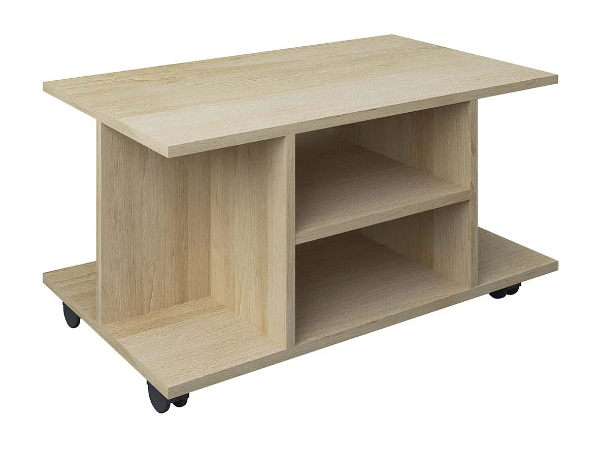 Tavolino imbottito in legno Rolls Findula