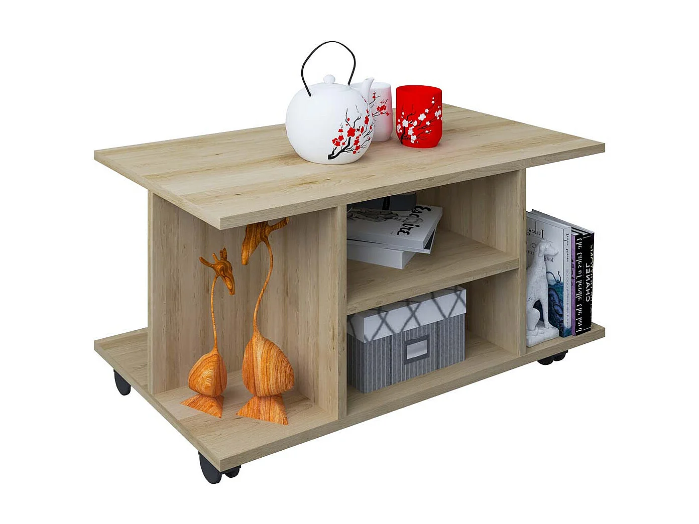 Tavolino Sofatico in Legno Rolls Findula