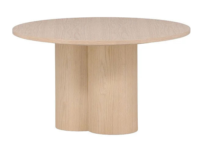 Table Basse Ronde "Olivia" 80cm Naturel