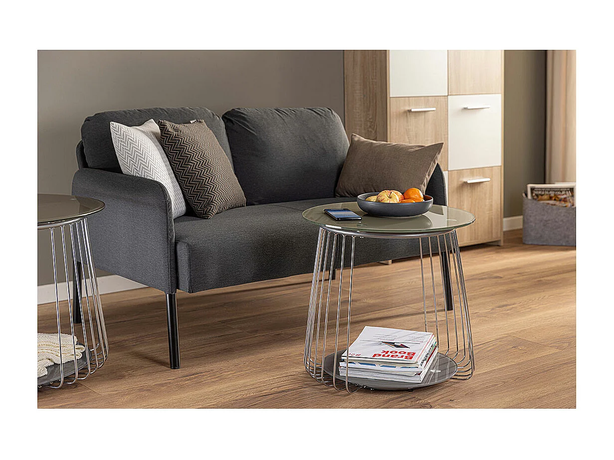 Rivda Table basse, coloris cappuccino.