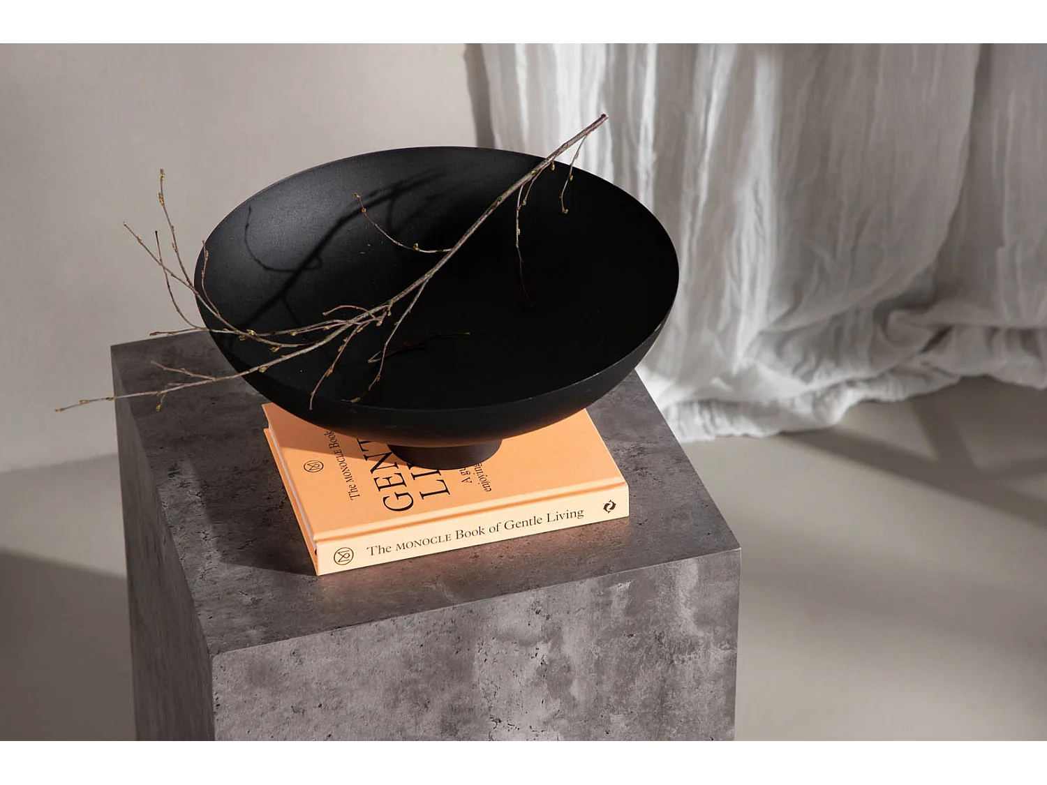 York Ecktisch 40x40x45cm dunkelgrau.