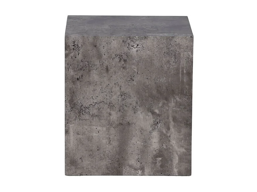 York table d'angle 40x40x45cm gris foncé.