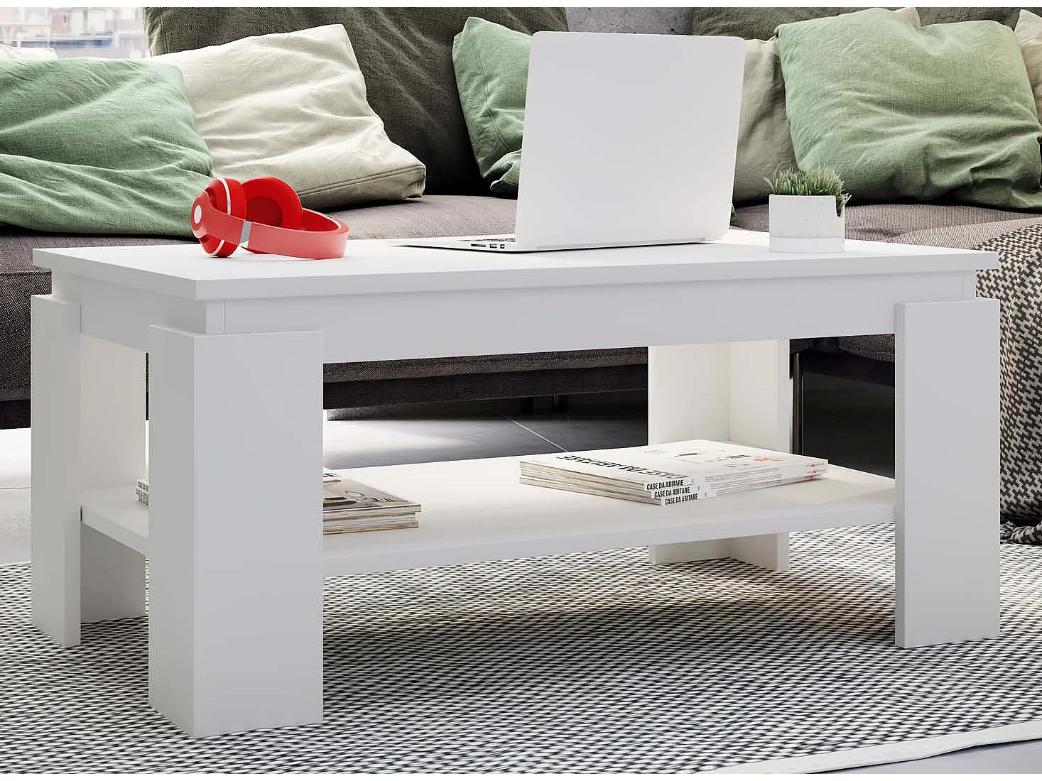 Drewno Sofabed Coffee Table Rolas