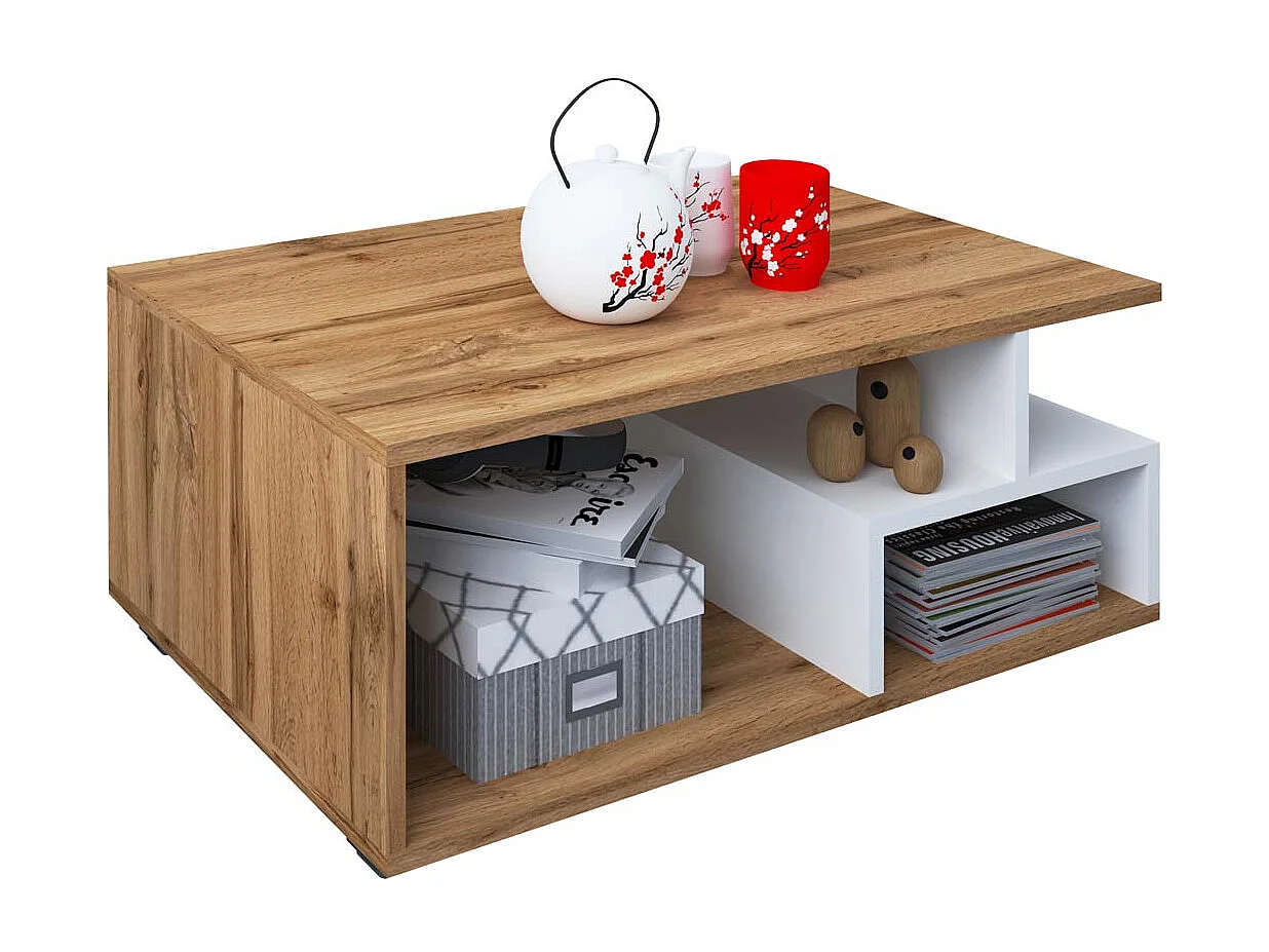 Hout Sofatic salontafel Sulas