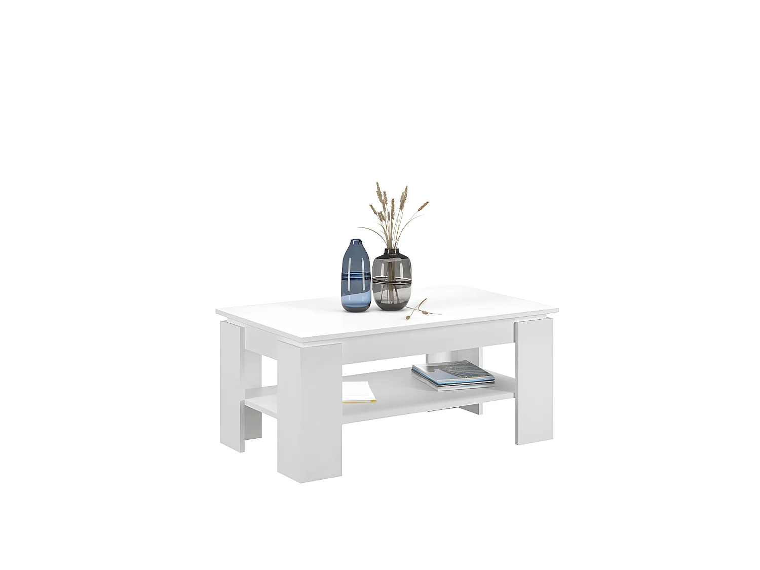 Titan salontafel wit.