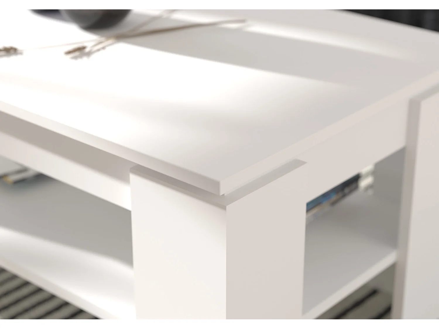 Titan salontafel wit.