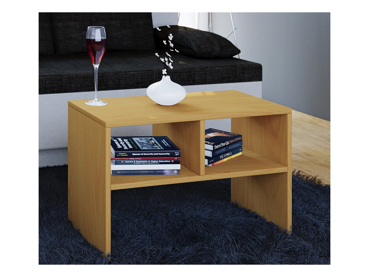 Side table & coffee table Nachto Book H. 40 x W. 63 x D. 30 cm