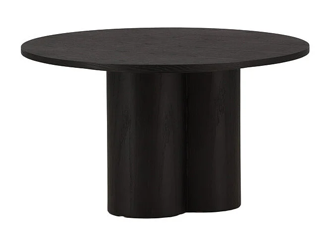 Table Basse Ronde "Olivia" 80cm Noir