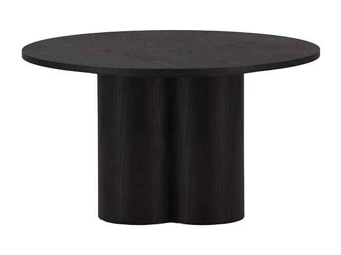 Table Basse Ronde "Olivia" 80cm Noir