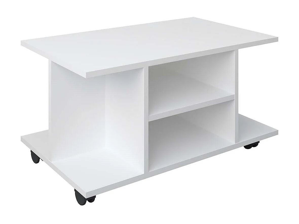 Wooden Sofabed Coffee Table Rolls Findula - opinie, recenzje użytkowników, ekspertów, porównanie cen. - alaTest.pl