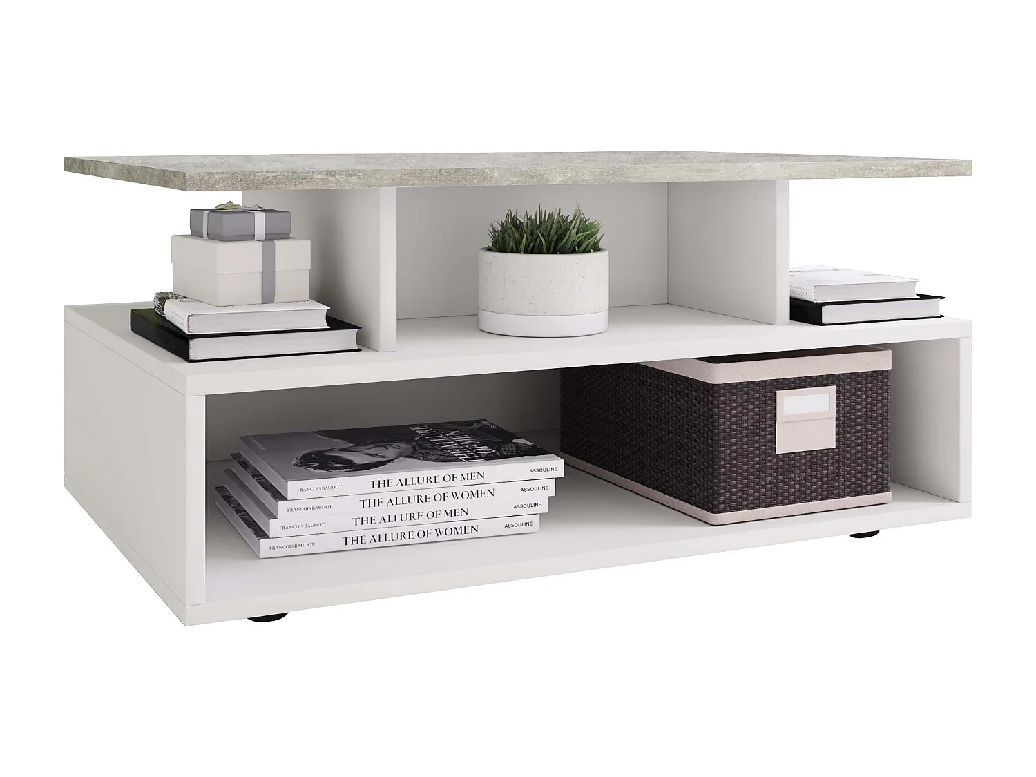 Holz Sofatisch Couchtisch Wohnzimmertisch Esila