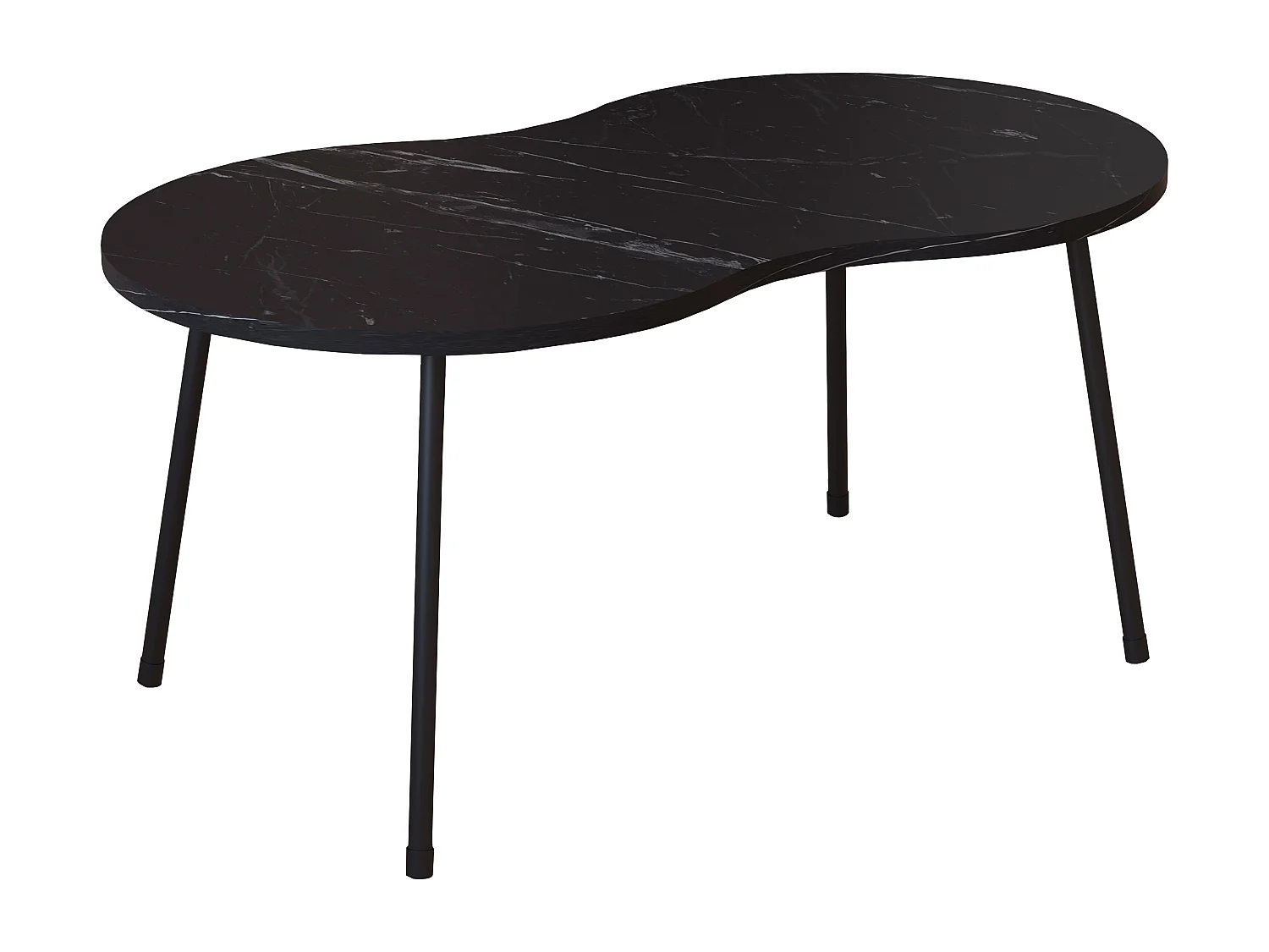 Drewniany Sofabed Coffee Table Marble Mirola