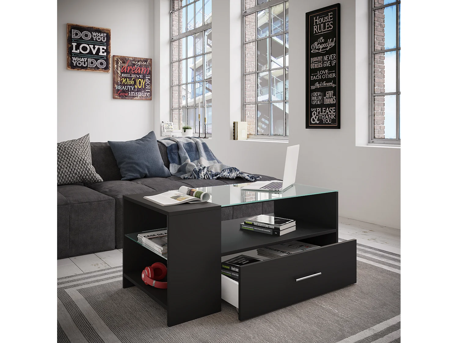 Szuflada stolika kawowego Sofa Tindala