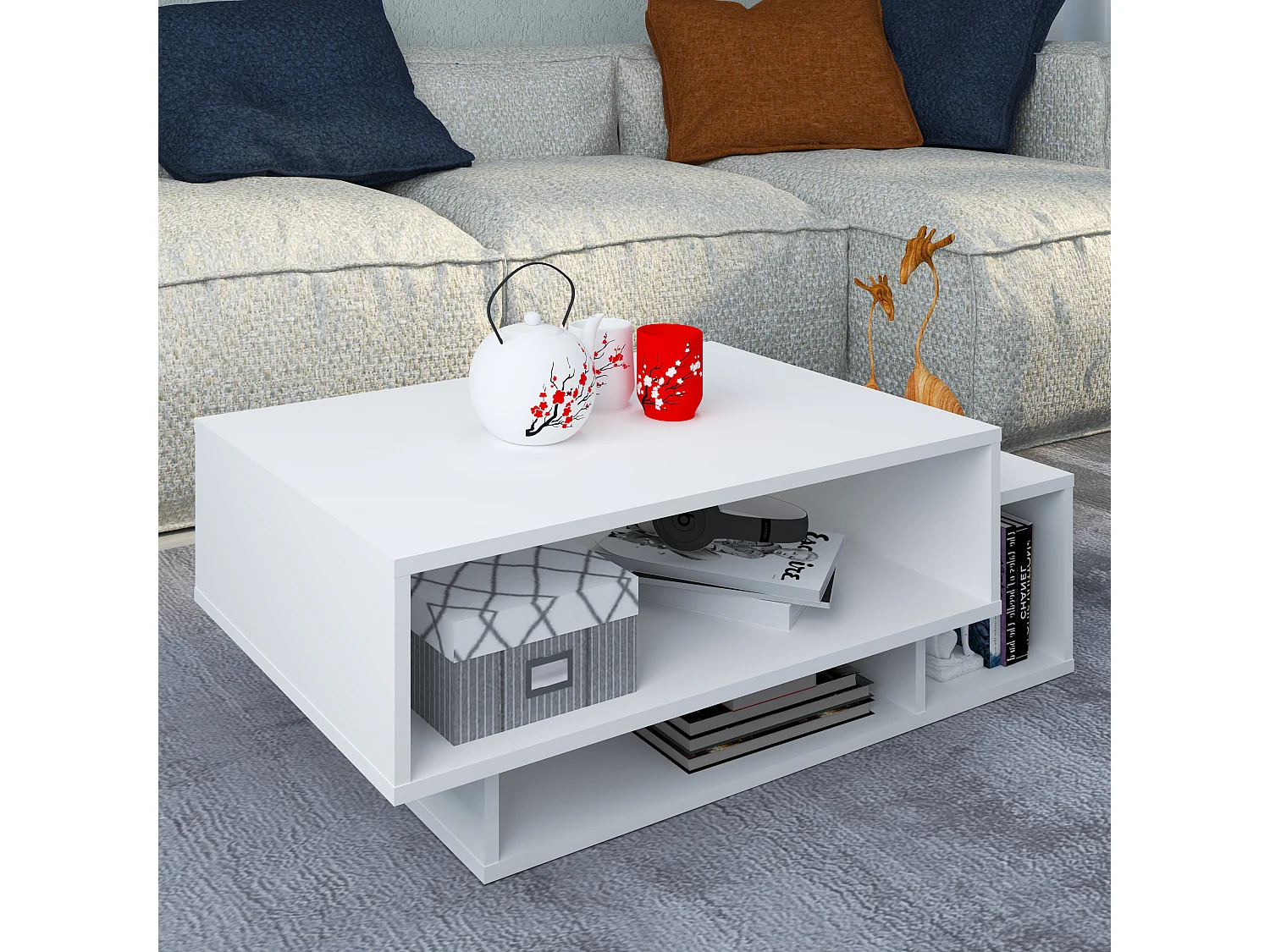 Tavolino Sofatic in Legno Runila